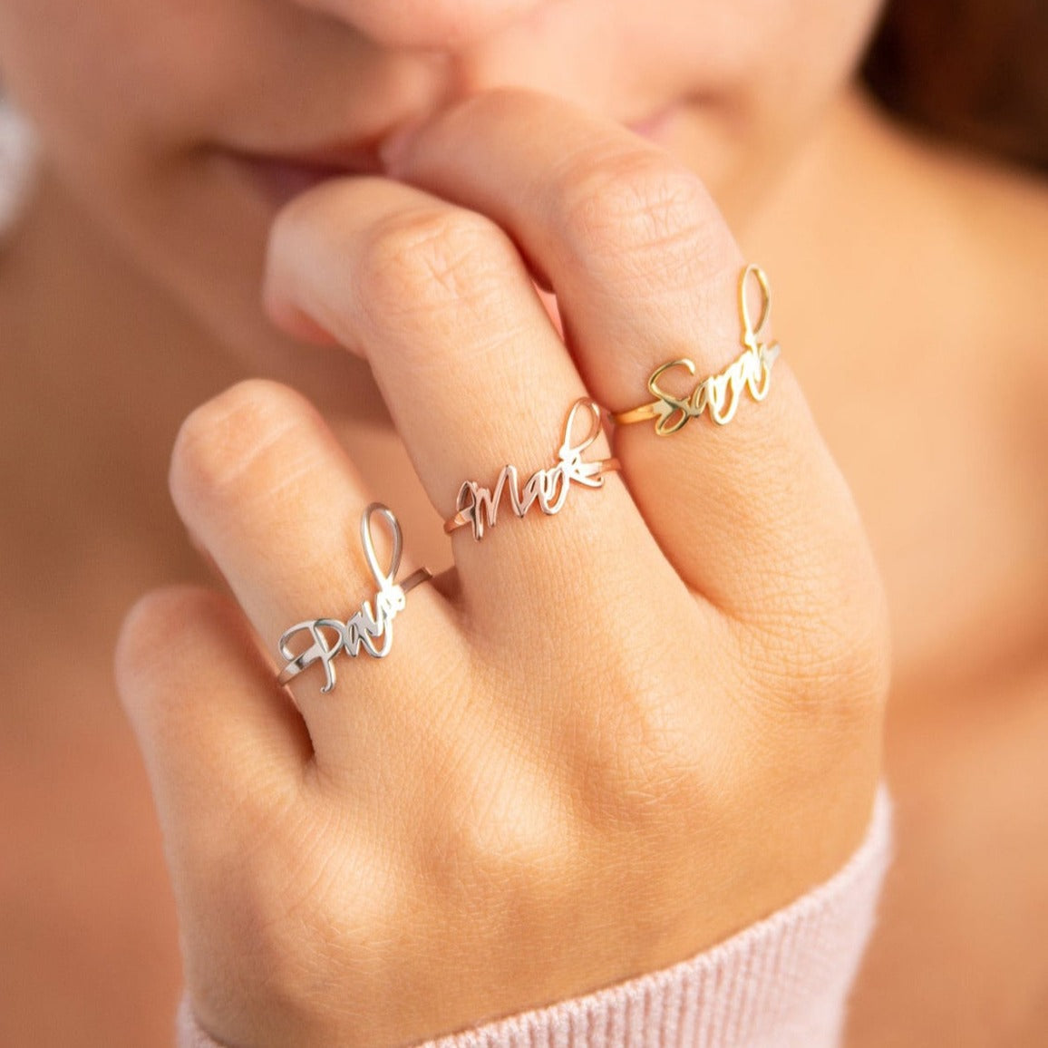Custom Name Ring - Custom Ring