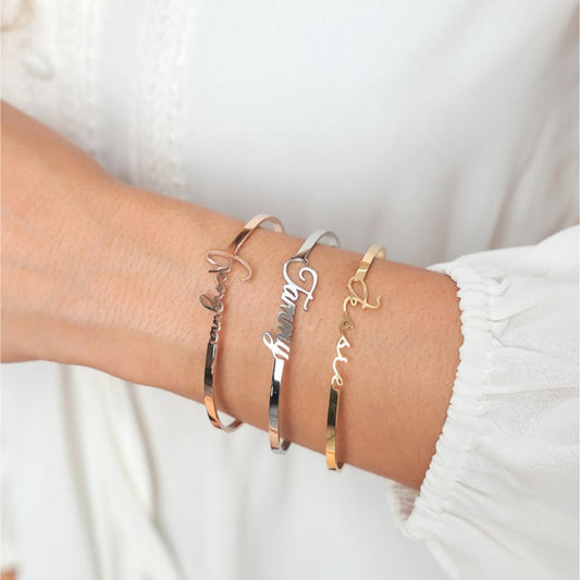 Personalized Custom Name Bracelet - Custom Bracelet
