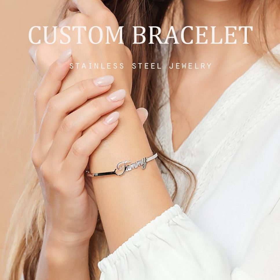 Personalized Custom Name Bracelet - Custom Bracelet