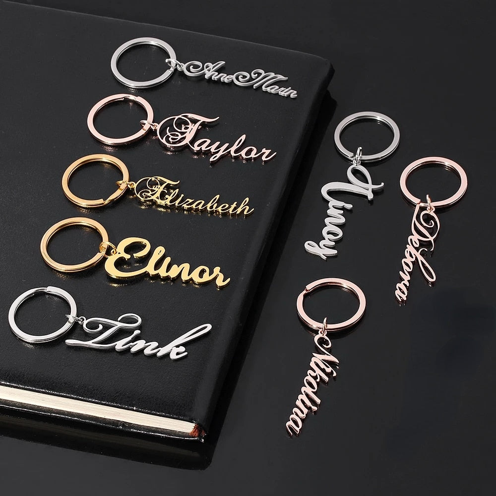 Personalized Custom Name Keychain - Custom Keychain