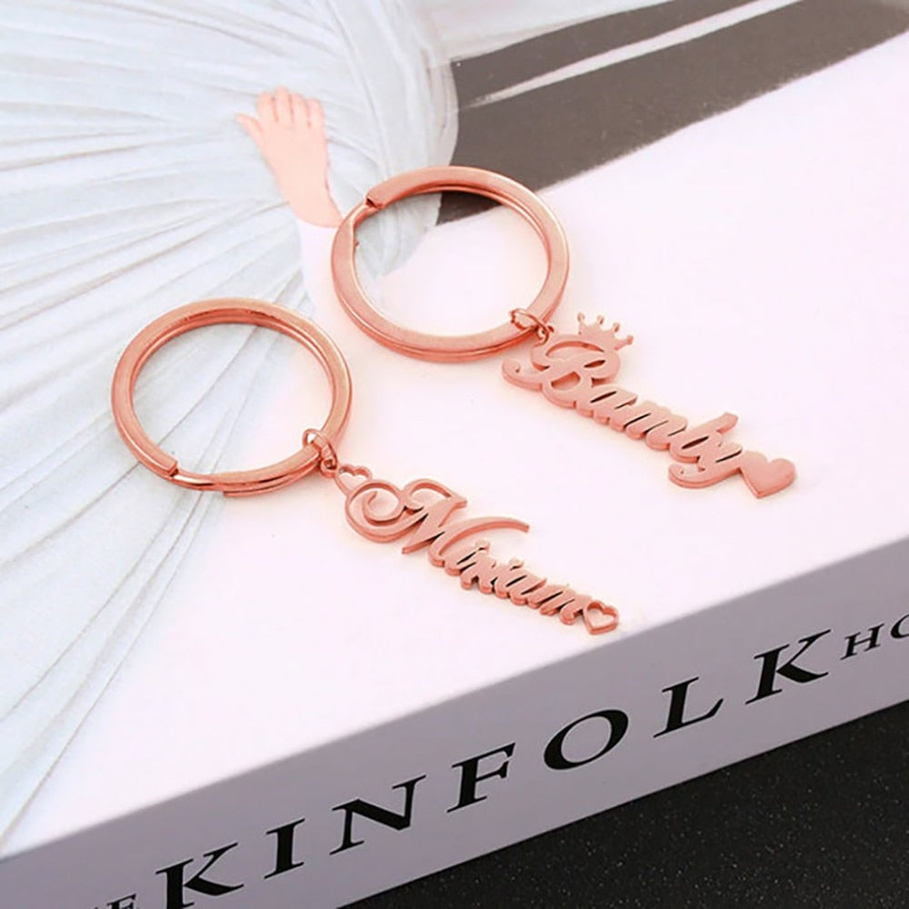 Personalized Custom Name Keychain - Custom Keychain
