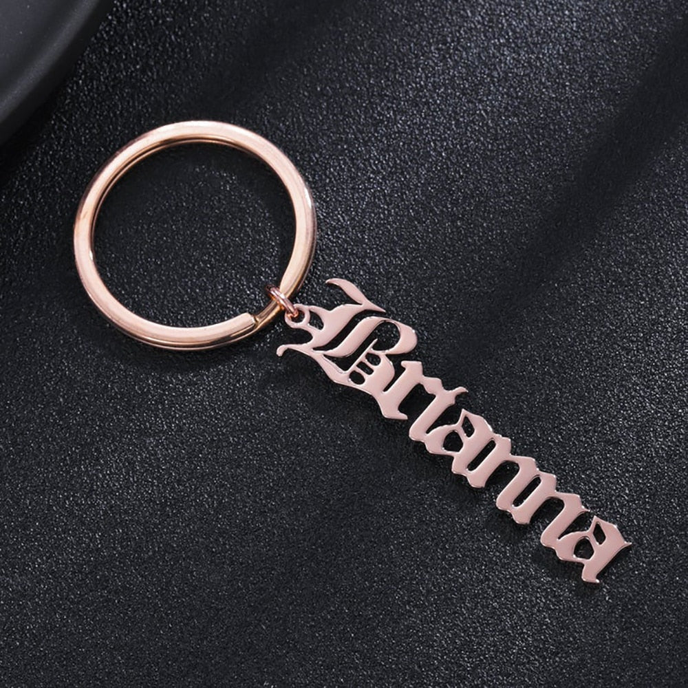 Personalized Custom Name Keychain - Custom Keychain