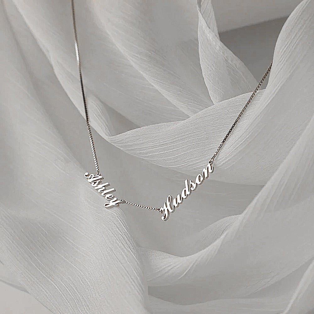 Personalized Necklace with Multiple Names - Custom Necklace